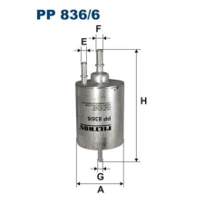 Filtron Üzemanyagszűrő FILTRON PP 836/6 üzemanyagszűrő