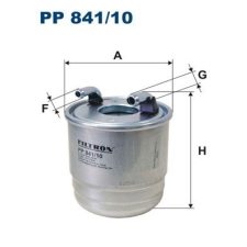 Filtron Üzemanyagszűrő FILTRON PP 841/10 üzemanyagszűrő