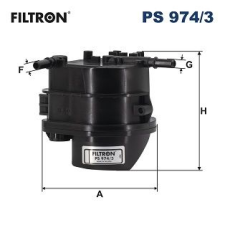 Filtron Üzemanyagszűrő FILTRON PS 974/3 üzemanyagszűrő