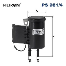Filtron Üzemanyagszűrő FILTRON PS 981/4 üzemanyagszűrő