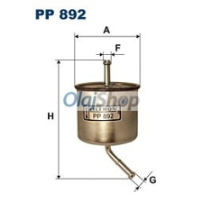 Filtron Üzemanyagszűrő (PP 892) üzemanyagszűrő