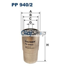 Filtron Üzemanyagszűrő (PP 940/2) üzemanyagszűrő