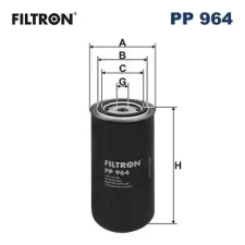 Filtron Üzemanyagszűrő PP 964 autóalkatrész