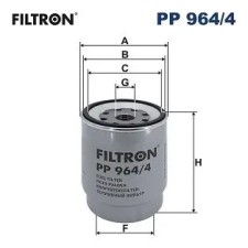 Filtron Üzemanyagszűrő PP 964/4 autóalkatrész