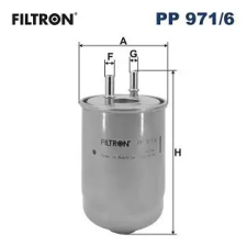 Filtron Üzemanyagszűrő PP 971/6 autóalkatrész