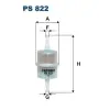 Filtron Üzemanyagszűrő PS 822
