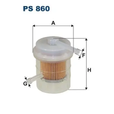 Filtron Üzemanyagszűrő PS 860 autóalkatrész