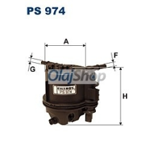 Filtron Üzemanyagszűrő (PS 974) üzemanyagszűrő