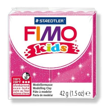 FIMO Gyurma, 42 g, égethetõ, FIMO "Kids", glitteres rózsaszín süthető gyurma
