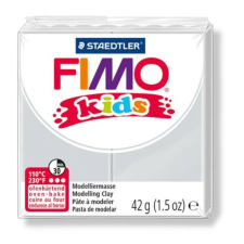 FIMO Gyurma, 42 g, égethető, FIMO Kids, világosszürke (FM803080) süthető gyurma