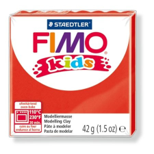 FIMO Gyurma, 42 g, égethető, FIMO "Kids", piros kreatív és készségfejlesztő