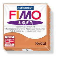FIMO Gyurma, 56 g, égethető, FIMO &quot;Soft&quot;, konyak süthető gyurma