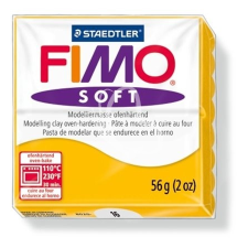 FIMO Gyurma, 56 g, égethető, FIMO &quot;Soft&quot;, napsárga süthető gyurma