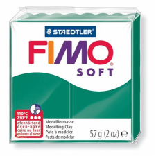 FIMO Gyurma, 56 g, égethető, FIMO "Soft", smaragdzöld süthető gyurma