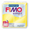 FIMO Gyurma, 57 g, égethető, FIMO  Effect , áttetsző sárga