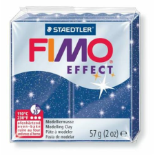 FIMO Gyurma, 57 g, égethető, FIMO "Effect", csillámos kék süthető gyurma
