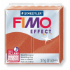 FIMO Gyurma, 57 g, égethető, FIMO  Effect , metál vörösréz