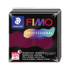 FIMO Gyurma, 57 g, égethető, FIMO Professional , bordeaux süthető gyurma