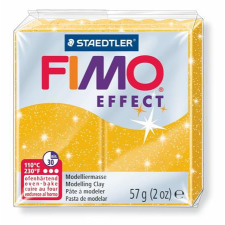 FIMO Gyurma, 57 g, égethető, FIMO "Effect", csillámos arany kreatív és készségfejlesztő