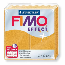 FIMO Gyurma, 57 g, égethető, FIMO &quot;Effect&quot;, metál arany süthető gyurma
