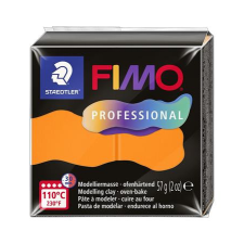 FIMO Gyurma, 57 g, égethető, FIMO "Professional", narancs süthető gyurma