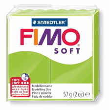 FIMO Gyurma, 57 g, égethető, FIMO "Soft", alma zöld kreatív és készségfejlesztő