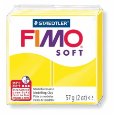 FIMO Gyurma, 57 g, égethető, fimo "soft", citromsárga süthető gyurma