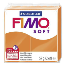 FIMO Gyurma, 57 g, égethető, FIMO &quot;Soft&quot;, mandarin süthető gyurma