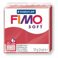 FIMO Gyurma, 57 g, égethető, FIMO "Soft", meggy piros süthető gyurma