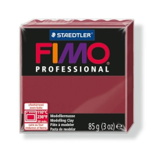 FIMO Gyurma, 85 g, égethető,  "Professional", bordó süthető gyurma