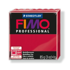 FIMO Gyurma, 85 g, égethető,  "Professional", kármin süthető gyurma