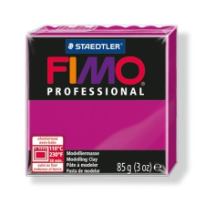 FIMO Gyurma, 85 g, égethető,  "Professional", magenta süthető gyurma