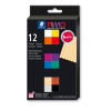 FIMO Gyurma, készlet, égethető, 12x25 g, FIMO "Professional Basic", 12 különböző szín