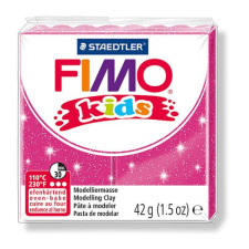 FIMO Kids süthető gyurma, 42 g - glitter fukszia (8030-262) modellmassza