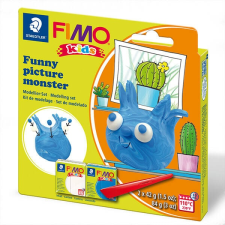 FIMO Kids süthető gyurma készlet, 2x42 g - Funny picture monster, vicces kép szörnyeteg süthető gyurma