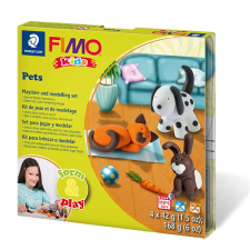 FIMO Kids süthető gyurma készlet, Form & Play - 4x42 g - állatok modellmassza