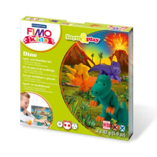 FIMO Kids süthető gyurma készlet, Form & Play - 4x42 g - dínók gyurma