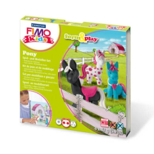 FIMO Kids süthető gyurma készlet, Form & Play - 4x42 g - pónik süthető gyurma