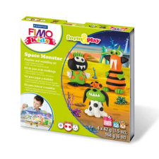 FIMO Kids süthető gyurma készlet, Form & Play - 4x42 g - űrszörnyek modellmassza