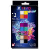 FIMO Professional Colour Pack süthető gyurma készlet, 12x25 g - Basic Colours