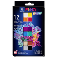 FIMO Professional Colour Pack süthető gyurma készlet, 12x25 g - Basic Colours modellmassza