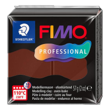 FIMO Professional süthető gyurma, 57 g - csokoládé, chocolate (8040-77) süthető gyurma
