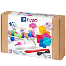 FIMO Soft Basic XXL Set süthető gyurma készlet, 26x57 g kiegészítőkkel süthető gyurma