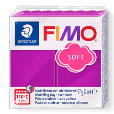 FIMO Soft süthető gyurma, 57 g - bíborlila (8020-61) modellmassza