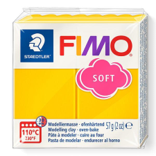 FIMO Soft süthető gyurma, 57 g - napsárga (8020-16) modellmassza