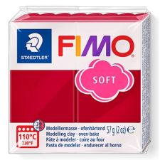  Fimo Soft süthető gyurma, 57g meggypiros süthető gyurma