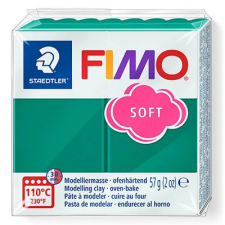 Fimo Soft süthető gyurma, 57g smaragdzöld süthető gyurma