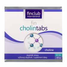 Finclub Cholintabs tabletta a májműködés támogatására, szív- és érrendszerre vitamin és táplálékkiegészítő