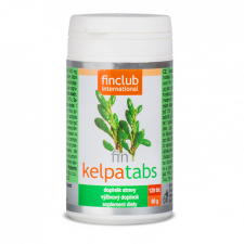 Finclub Kelpatabs tabletta, tengeri moszatból készült kitűnő természetes jódforrás vitamin és táplálékkiegészítő
