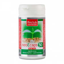 Finclub NeoEcaps50, természetes E-vitamin búzacsíra olajból, öregedés ellen vitamin és táplálékkiegészítő